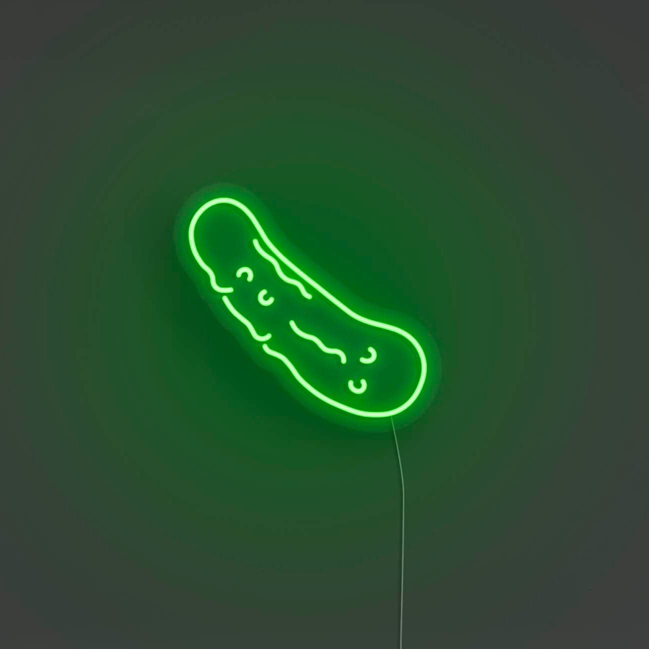 Pickle LED Neon Sign vista 1